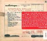 Stills Stephen Just Toll Tape: 1968