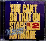 Zappa Frank You Can't Do That On Stage Anymore Vol. 2