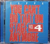 Zappa Frank You Can't Do That On Stage Anymore Vol. 4