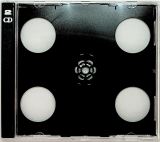  Obal CD jewel box čirý + černý tray 2CD