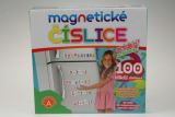 Teddies Magnetické číslice na lednici 100 dílků