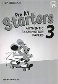 Cambridge University Press Pre A1 Starters 3 Answer Booklet
