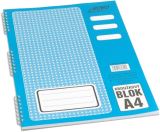BOBO BLOK Blok s boční vazbou A4, čistý, 50 listů