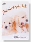 BOBO BLOK Poznámkový blok ZVÍŘATA A5, čistý, 50 listů