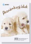 BOBO BLOK Poznámkový blok ZVÍŘATA A6, čistý, 50 listů