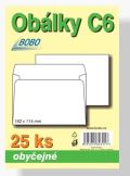 BOBO BLOK Obálky C6 obyčejné (bal.25ks)