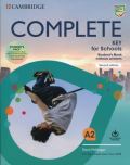 Cambridge University Press Complete Key for Schools Second edition Students Book without answers with Online Practice and Work