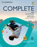 Cambridge University Press Complete Key for Schools Second edition Student’s Book without answers with Online Workbook