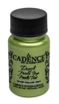 Cadence Cadence metalická akrylová barva- světle zelená