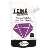 Aladine IZINK diamantová barva 80 ml - fialová