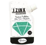 Aladine IZINK diamantová barva 80 ml - tyrkysová