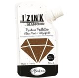 Aladine IZINK diamantová barva 80 ml - hnědá