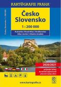 Kartografie Praha Česko/Slovensko - autoatlas/1:200 000