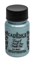 Cadence Cadence metalická akrylová barva- mentolová