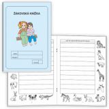 Rubínová Jitka Žákovská knížka 1. ročník - slovní hodnocení (modrá)
