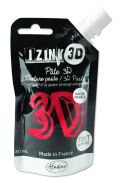 Aladine IZINK 3D reliéfní pasta 80 ml/tulip, perleťová červená