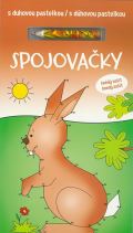 Infoa Spojovačky s duhovou pastelkou/Spojovačky s dúhovou pastelkou - hnědý sešit/hnedý zošit
