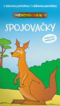 Infoa Spojovačky s duhovou pastelkou/Spojovačky s dúhovou pastelkou - modrý sešit/modrý zošit