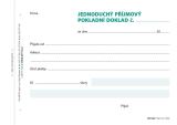 OPTYS Příjmový doklad jednoduchý, A6, 100 listů