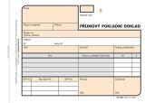 OPTYS Příjmový doklad, A6, 2 × 50 listů, číslovaný, NCR