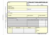 OPTYS Výdajový doklad, A6, 100 listů, NCR