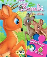 Sun Pohádkové čtení s puzzle - Bambi čti a skládej