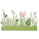 SIZZIX SIZZIX Thinlits vyřezávací kovové šablony - Jarní záhon 4 ks