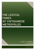 Karolinum The Lexical Tones of Vietnamese Metropoles