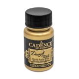 Cadence Cadence metalická barva na textil 50 ml - bílé zlato