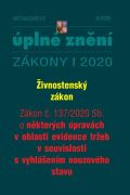 kolektiv autor Aktualizace I/2 - ivnostensk zkon, Zkon o nkterch pravch v oblasti evidence treb v souvislo