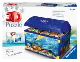 Ravensburger Puzzle 3D Úložná krabice s víkem Podvodní svět/216 dílků