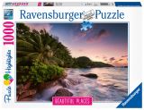 Ravensburger Puzzle Ostrov Praslin, Seychely/1000 dílků