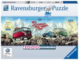 Ravensburger Puzzle Přes Alpy s VW/1000 dílků Panorama