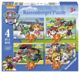 Ravensburger Puzzle Tlapková Patrola/4v1
