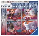 Ravensburger Puzzle Ledové království 2/4v1