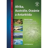 Kartografie Praha Afrika, Austrálie, Oceánie, Antarktida - Školní atlas