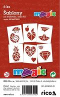Magic MAGIC papír šablony na malování GEOMETRI