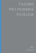 Univerzita Karlova, Filozofick fakulta asopis pro modern filologii 2020/2