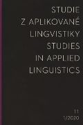 Univerzita Karlova, Filozofick fakulta Studie z aplikovan lingvistiky 1/2020