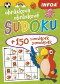 Infoa Obrázková/obrázkové sudoku + 150 samolepek/150 samolepiek – zelený sešit/zelený zošit