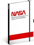 Presco Group Notes NASA Worm, linkovaný, 13 × 21 cm