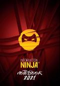 Černý Jan Information Ninja: Notebook 2021 - žlutý