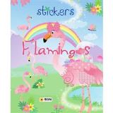 Sun Flamingos - Stickers