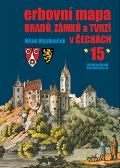 Mysliveček Milan Erbovní mapa hradů, zámků a tvrzí v Čechách 15