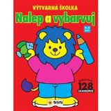 Sun Výtvarná školka červená - nalep a vybarvuj
