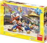 Dino Puzzle Mickey a přátelé 24 dílků
