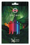 KOH-I-NOOR HARDTMUTH Koh-i-noor pastelky Dino, školní 36 ks
