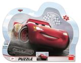 Dino Puzzle Cars 3 Blesk McQeen 25 dílků na podložce