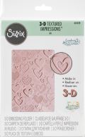 SIZZIX SIZZIX embosovací kapsa - Srdíčka 3D