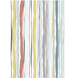 Rayher DecoMaché papír 22g barevné pruhy 26 x 37.5 cm